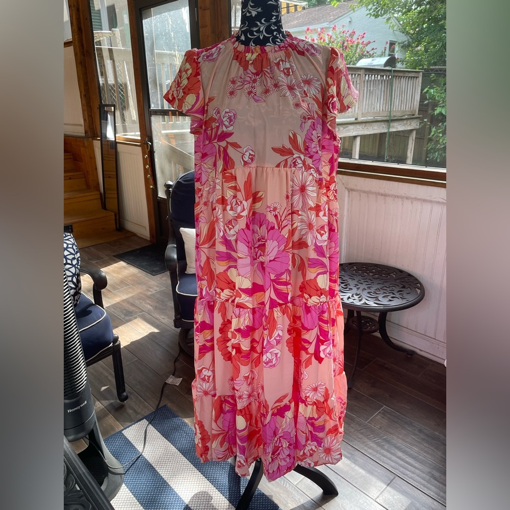 NWT Floral Pink Dress